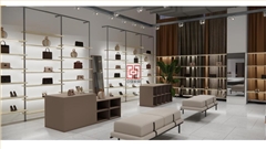 服裝店展柜設計生產廠家一站式服務——中強展柜廠