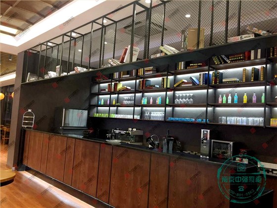 咖啡休息區(qū)書架