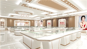 鎮江揚中哪家訂做的金銀首飾珠寶展柜做工細致