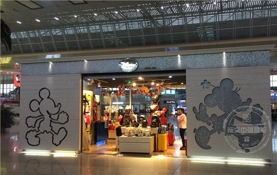 迪士尼展示柜設計制作