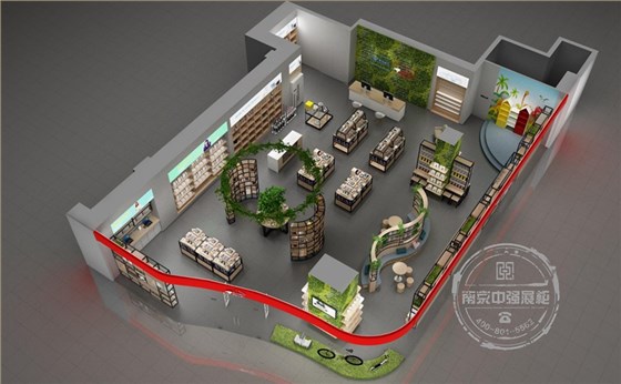 整個京東之家的平面效果圖