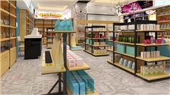 南京化妝品店專(zhuān)柜設(shè)計(jì)