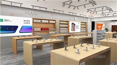 南京新街口聯(lián)通5G展柜定制