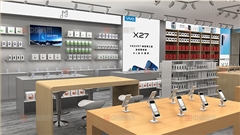 南京新街口聯(lián)通5G展柜定制