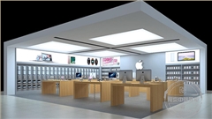 南京新一城蘋果手機專賣店展柜設計制作