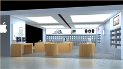 南京新一城蘋果手機專賣店展柜設計制作