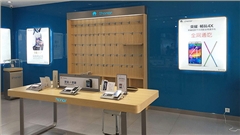 華為榮耀手機展柜
