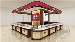 南京萬達寶慶銀樓珠寶展柜展示柜