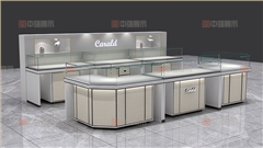 杭州衣之家卡瑞德珠寶展柜設計