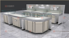 杭州衣之家卡瑞德珠寶展柜設計