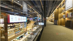 蘇寧店零售業展示柜設計定做