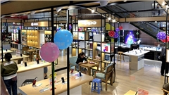 小米之家展架安裝展示柜制作廠家