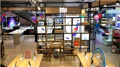 小米之家展架安裝展示柜制作廠家