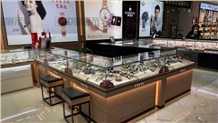 鐘表柜臺展示柜定做廠家