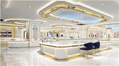 中國黃金珠寶展柜定制-中強展柜廠