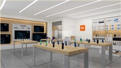 常州小米體驗店展柜制作-中強展柜廠