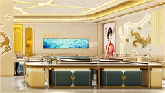 上海老鳳祥珠寶展柜訂制-中強(qiáng)展柜廠