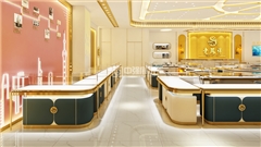 上海老鳳祥珠寶展柜訂制-中強(qiáng)展柜廠