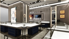 鎮江珠寶展示柜設計定制-中強展柜廠