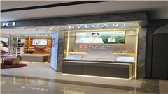 寶格麗奢侈品展柜定制中強展柜