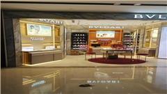 寶格麗奢侈品展柜定制中強展柜