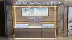 寶格麗奢侈品展柜定制中強展柜