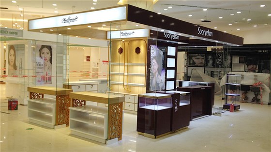 化妝展柜,展柜設(shè)計,南京展柜,南京展柜設(shè)計