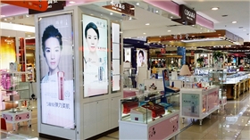 高檔化妝品展柜,南京化妝品展柜