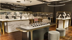 杭州衣之家卡瑞德珠寶展柜定做