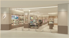 南京中央商場專業定制化妝品展柜——中強展柜廠