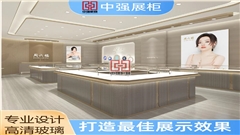 南京吾悅廣場店鋪珠寶展柜定制化服務(wù)——中強展柜廠