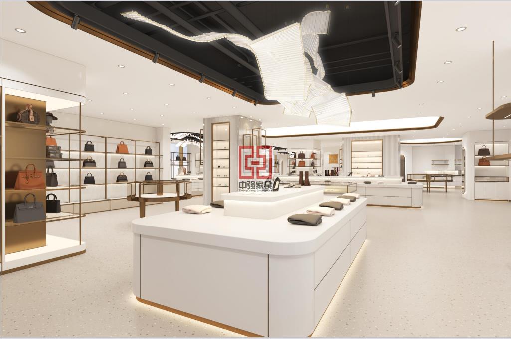 頂級奢侈品展柜定制｜高端品牌美學(xué)空間全案服務(wù)-南京中強展柜廠（自有15000㎡智造基地）