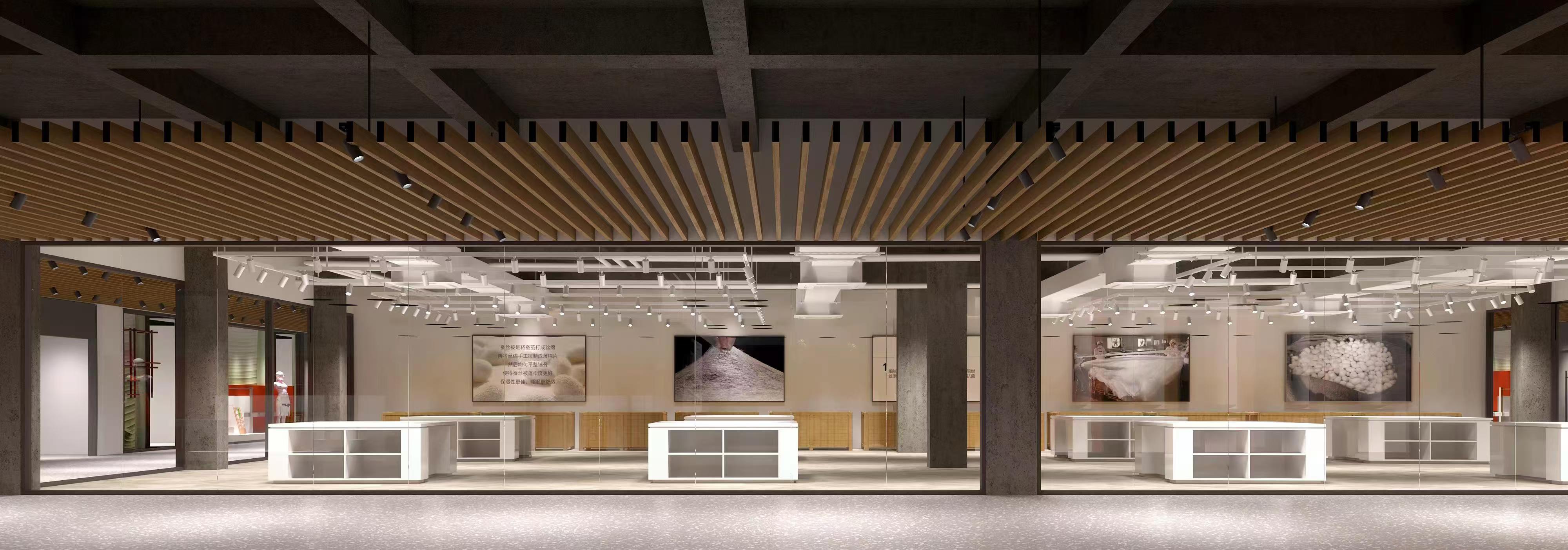 服裝展柜專業定制案例-中強展柜