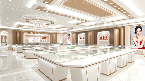 鎮江揚中哪家訂做的金銀首飾珠寶展柜做工細致