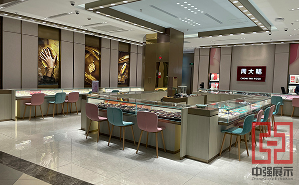 常州珠寶展柜設計應該重視的事項