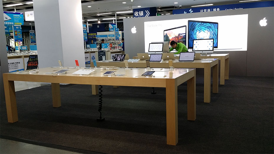 南京展柜設計,南京手機展柜,南京手機柜臺