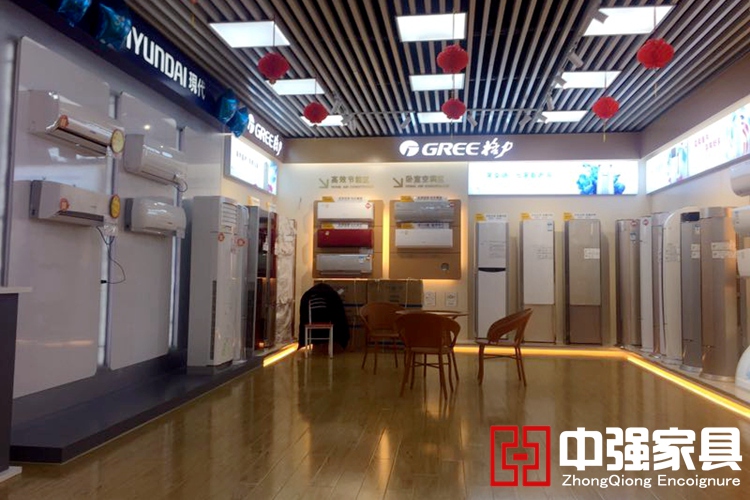 格力空調專賣店柜臺，柜臺效果圖
