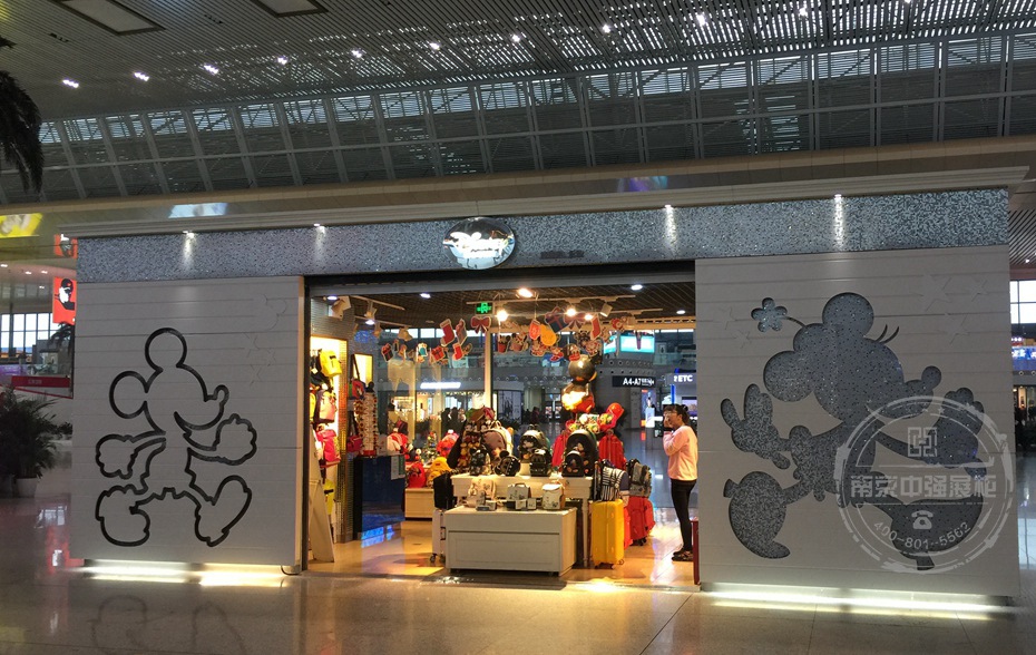 迪士尼展示柜設(shè)計(jì)制作