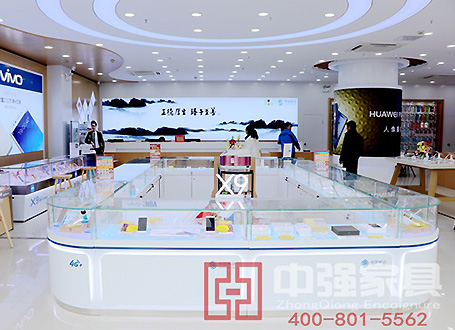 南京江寧萬達中國移動4G手機城展柜及裝修