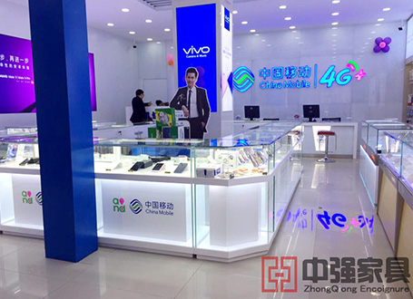南京地區移動4G手機柜臺展柜