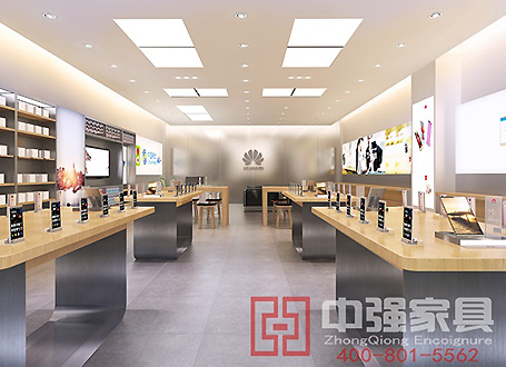 華為手機專賣店基礎裝修及展柜定制