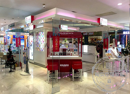 商場超市專賣店化妝品展柜制作廠家