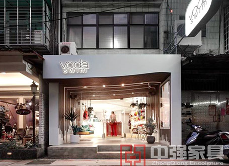 服裝內衣Voda swim展柜設計制作