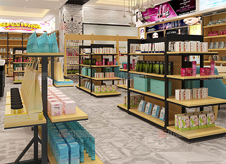 南京化妝品店專柜設計