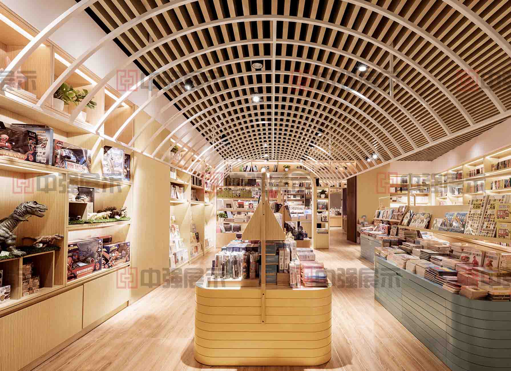 藝術品、書店展柜展示柜定制