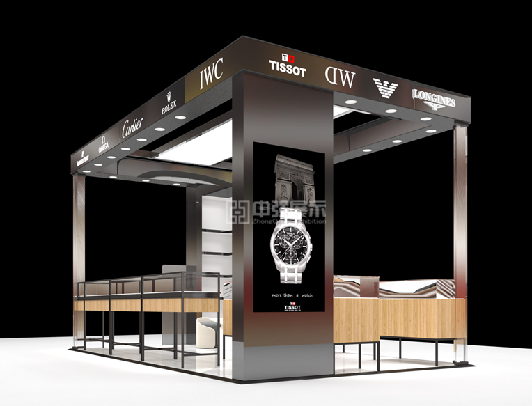 高檔手表展示柜制作-中強(qiáng)展柜廠