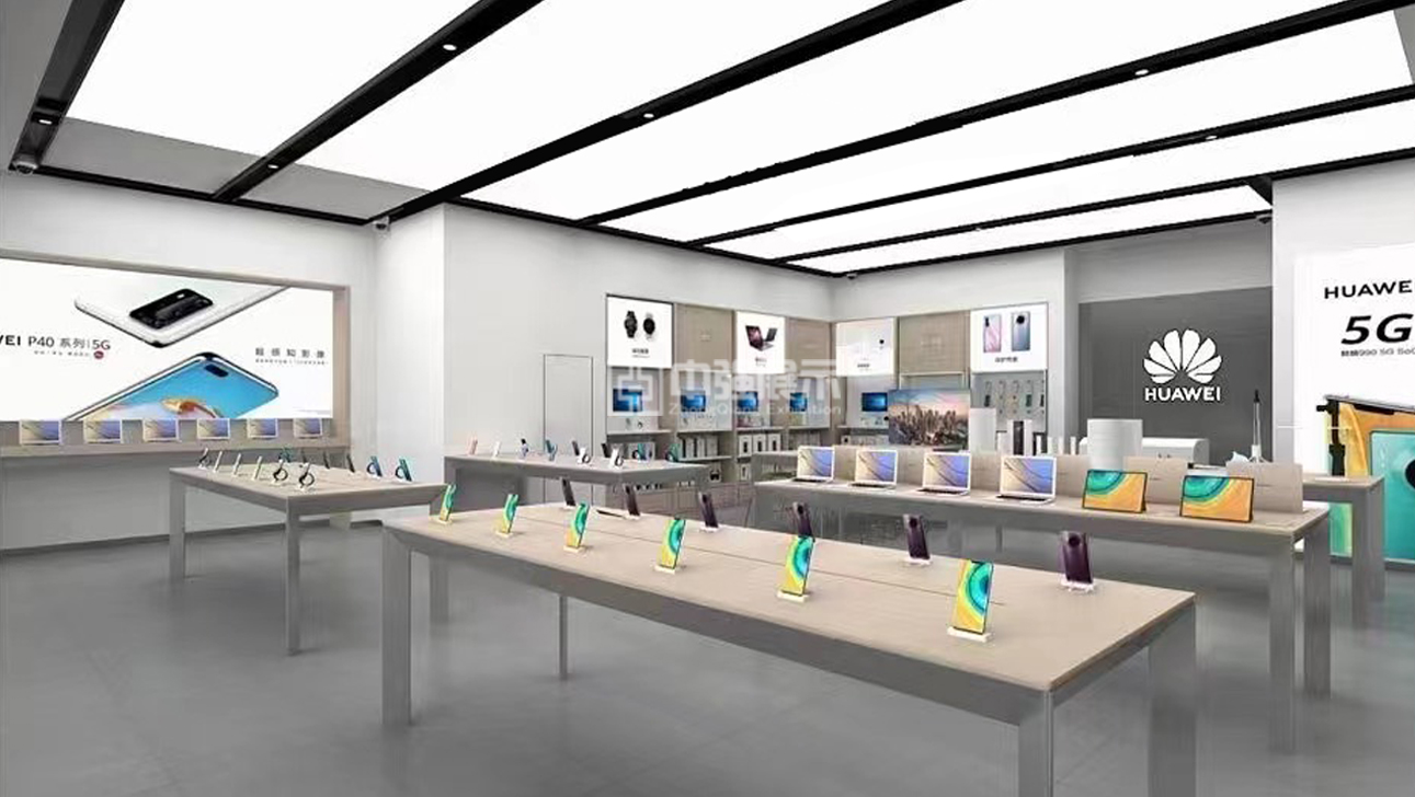 鎮江華為手機展柜定制-中強展柜廠