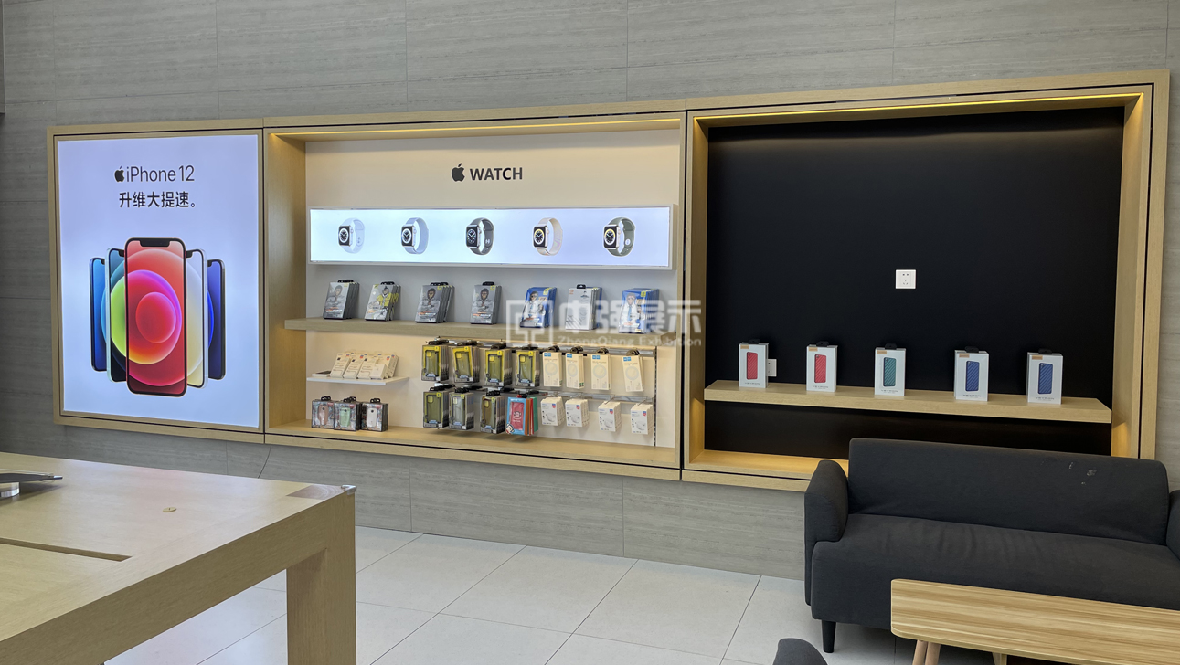 揚州蘋果手機體驗臺定制-中強展柜廠