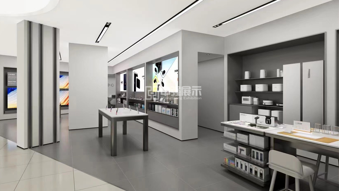 新款小米手機體驗桌-中強展柜廠