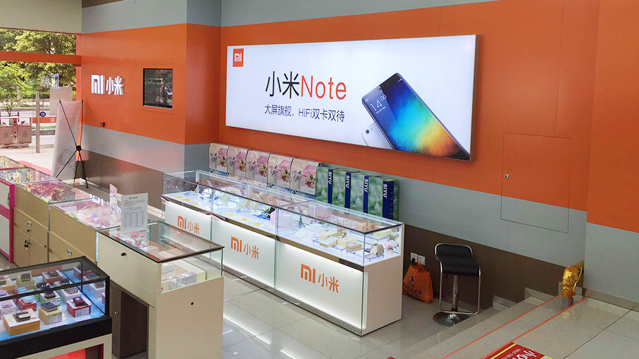 手機展柜,通信展柜,展柜設計,南京展柜設計